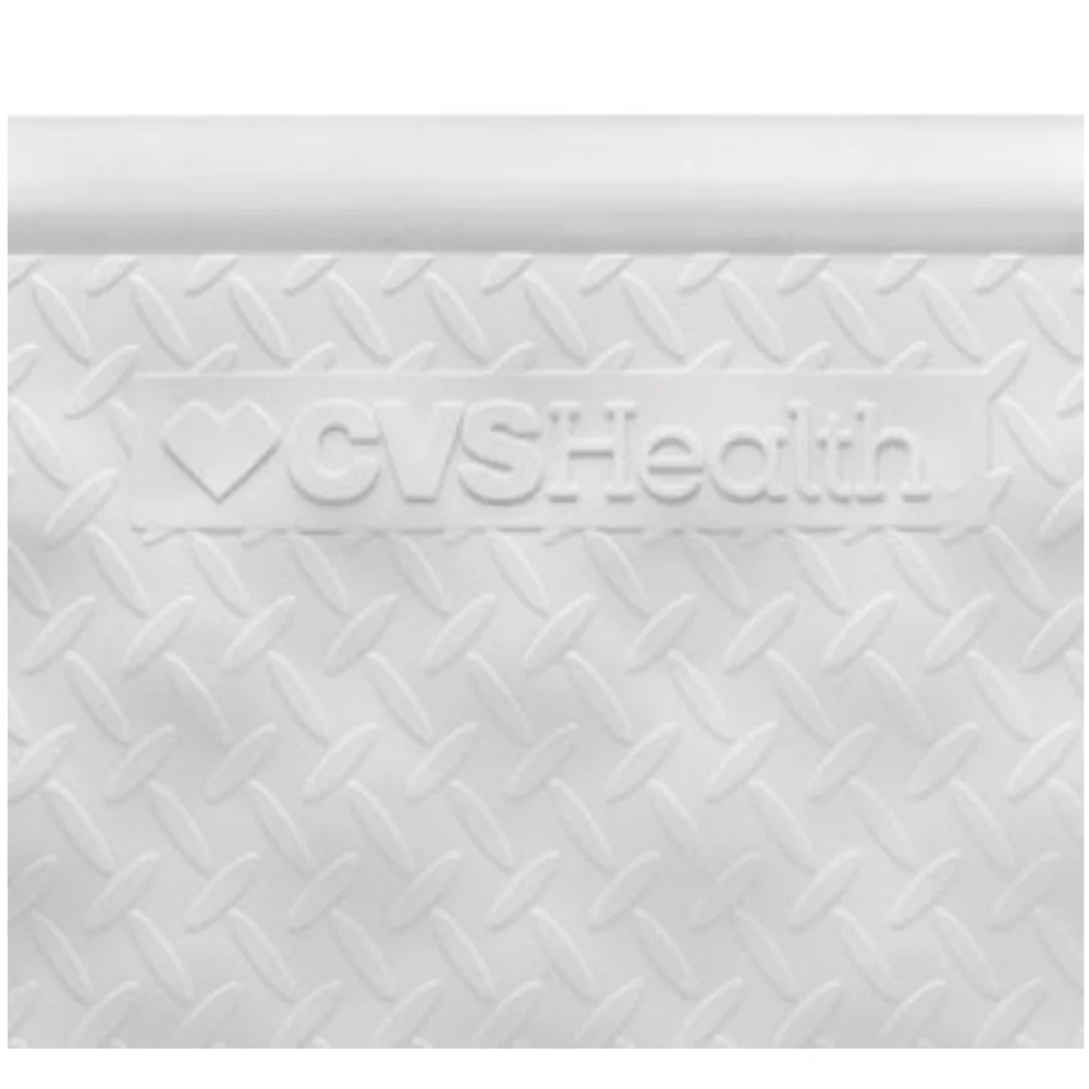 Non-Slip White Bath Or Shower Mat